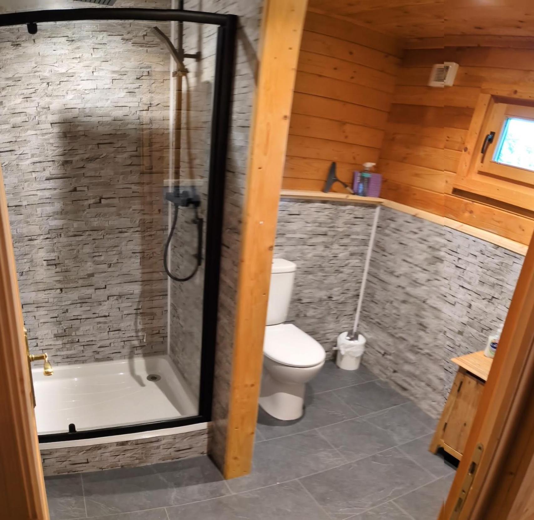 Rustic Lodge Retreat At Riverview Holiday Park Newcastleton Luaran gambar