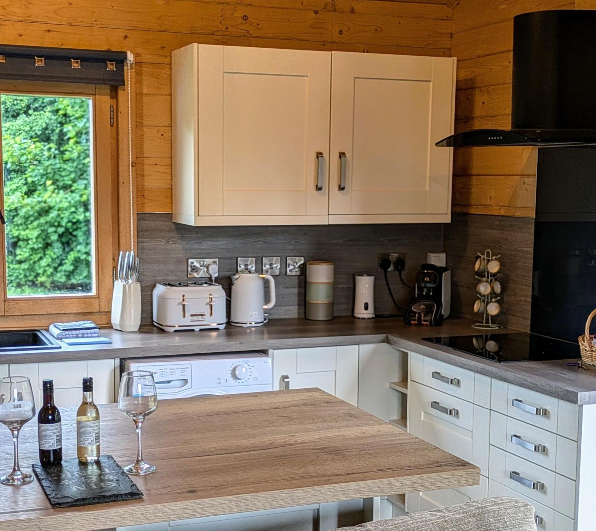 Rustic Lodge Retreat At Riverview Holiday Park Newcastleton Luaran gambar